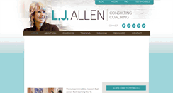 Desktop Screenshot of ljallencoaching.com